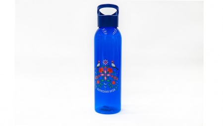 Бутылка "Урало-Сибирская роспись с петухами"